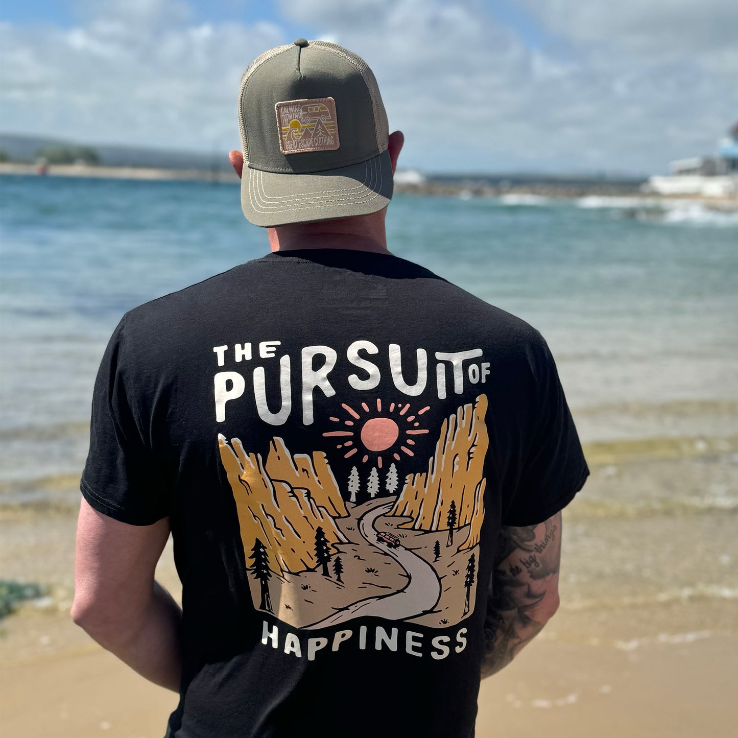 Organic The Pursuit Of Happiness T-Shirt