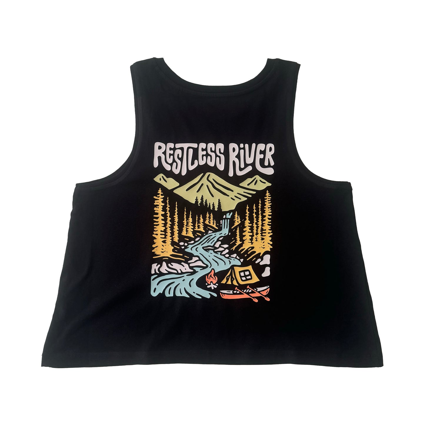 Organic Restless River Cropped Vest