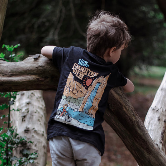 Kids Organic Enjoy The View T-Shirt