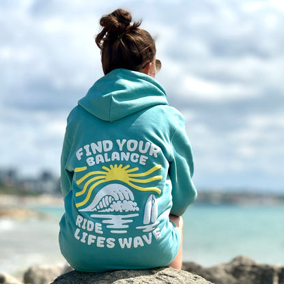 Find Your Balance PUFF Print Hoodie