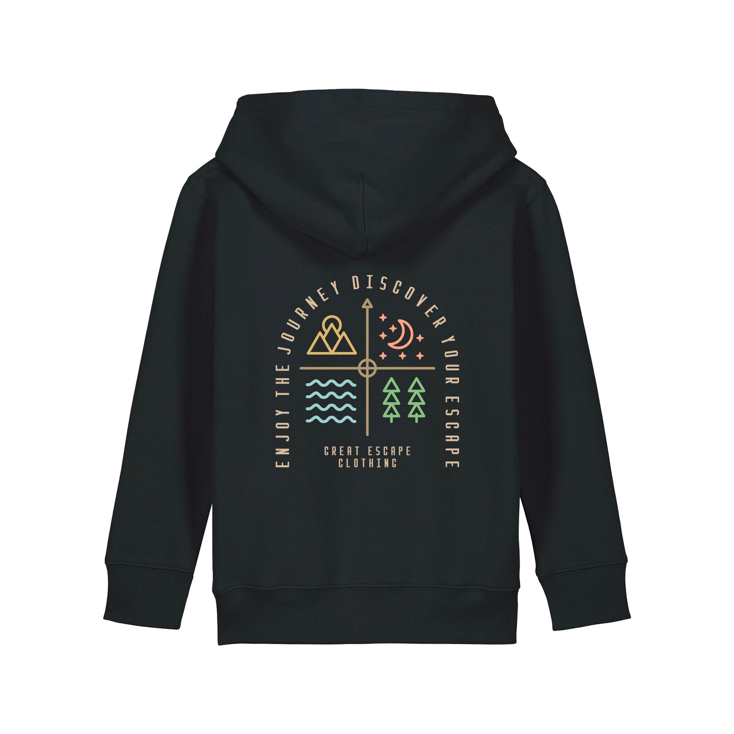 Kids Enjoy The Journey Discover Your ESCAPE Hoodie