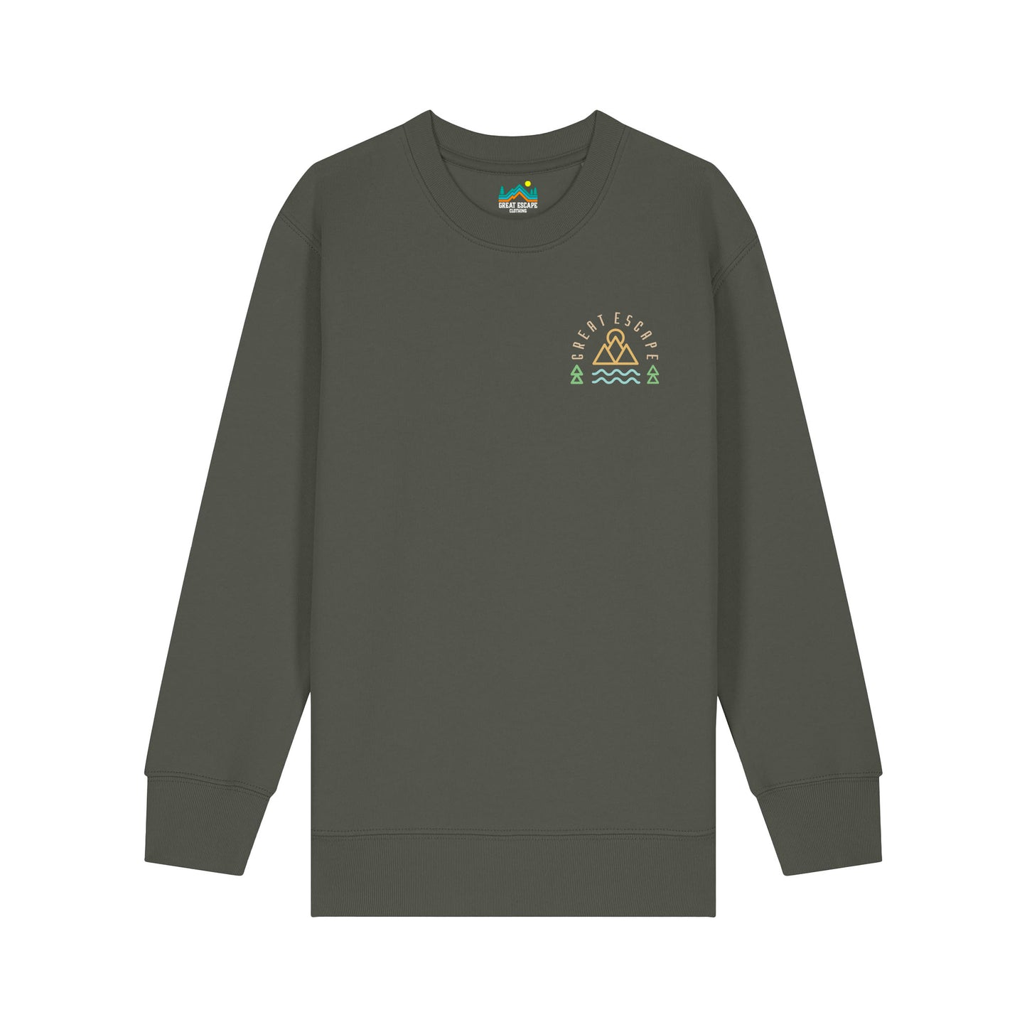 Kids Organic Enjoy The Journey Discover Your ESCAPE Sweater