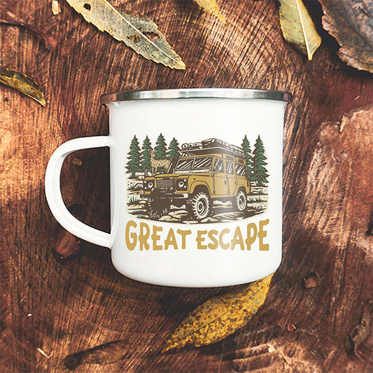 Off Road Adventure Enamel Mug