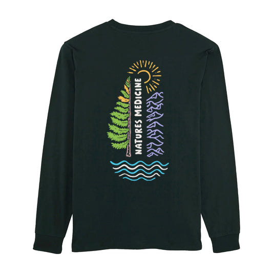 Organic Natures Medicine Long Sleeve T-Shirt