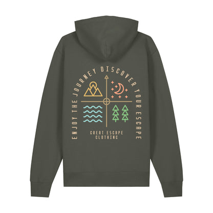 Organic Enjoy The Journey Discover Your ESCAPE Hoodie