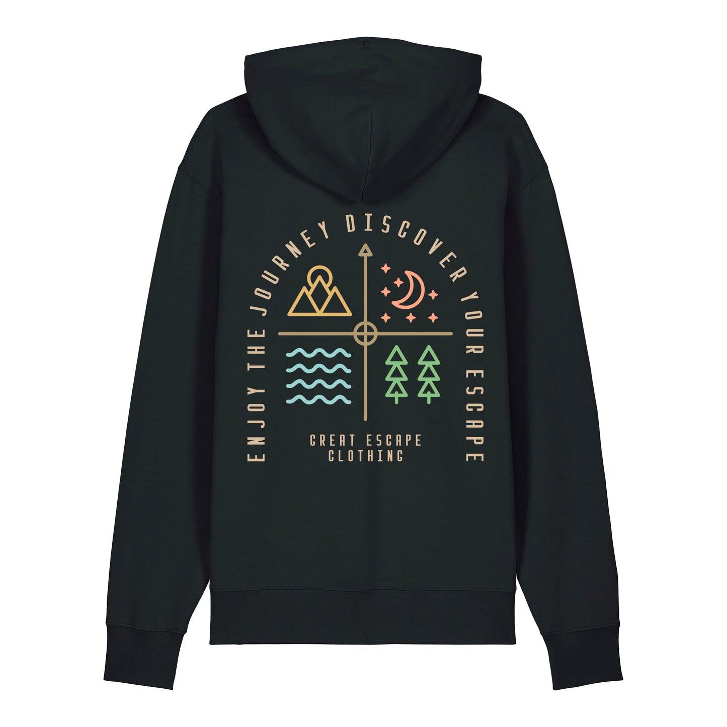 Organic Enjoy The Journey Discover Your ESCAPE Hoodie