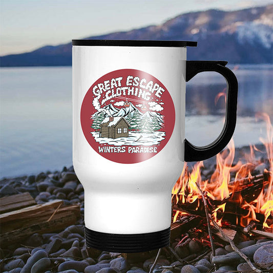 Winters Paradise Travel Mug